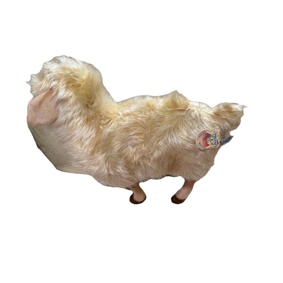 HANSA Realistic White Mama Sheep Stuffed Animal  Plush Toy Farm Nos Gift 15 - Picture 5 of 16